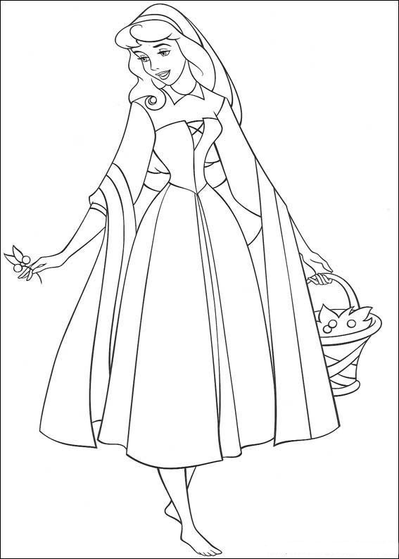 Coloring page: Sleeping Beauty (Animation Movies) #130808 - Free Printable Coloring Pages