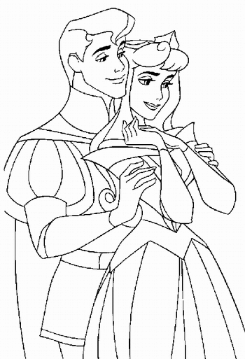 Coloring page: Sleeping Beauty (Animation Movies) #130815 - Free Printable Coloring Pages