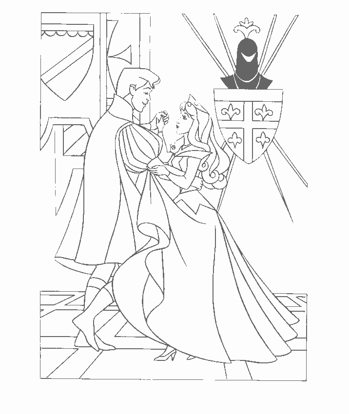 Coloring page: Sleeping Beauty (Animation Movies) #130826 - Free Printable Coloring Pages