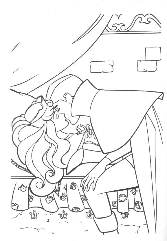 Coloring page: Sleeping Beauty (Animation Movies) #130837 - Free Printable Coloring Pages
