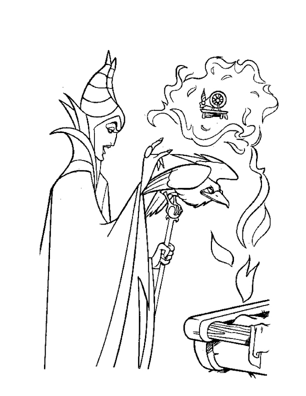 Coloring page: Sleeping Beauty (Animation Movies) #130865 - Free Printable Coloring Pages