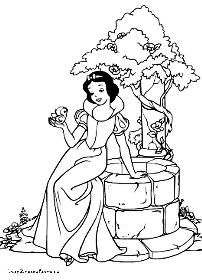 Coloring page: Snow White and the Seven Dwarfs (Animation Movies) #133858 - Free Printable Coloring Pages