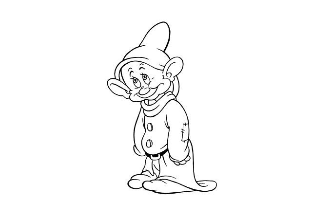 Coloring page: Snow White and the Seven Dwarfs (Animation Movies) #133860 - Free Printable Coloring Pages