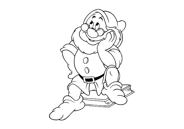 Coloring page: Snow White and the Seven Dwarfs (Animation Movies) #133885 - Free Printable Coloring Pages