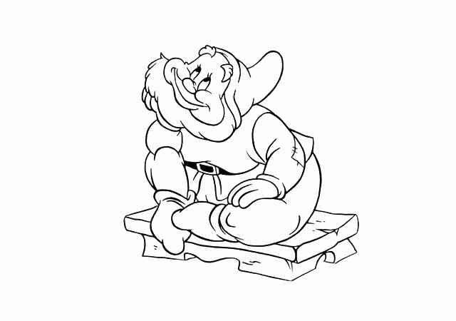 Coloring page: Snow White and the Seven Dwarfs (Animation Movies) #133889 - Free Printable Coloring Pages