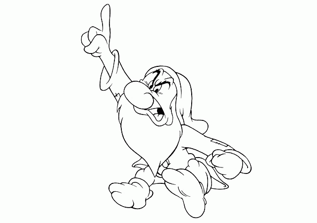 Coloring page: Snow White and the Seven Dwarfs (Animation Movies) #133892 - Free Printable Coloring Pages