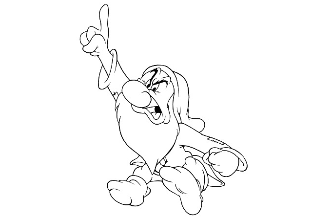 Coloring page: Snow White and the Seven Dwarfs (Animation Movies) #133944 - Free Printable Coloring Pages