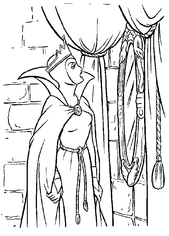 Coloring page: Snow White and the Seven Dwarfs (Animation Movies) #133952 - Free Printable Coloring Pages