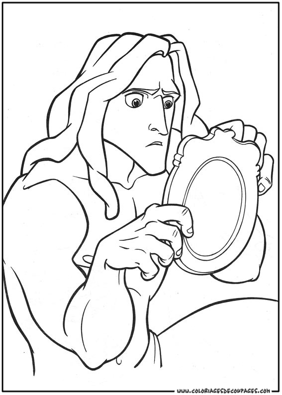 Coloring page: Tarzan (Animation Movies) #131272 - Free Printable Coloring Pages