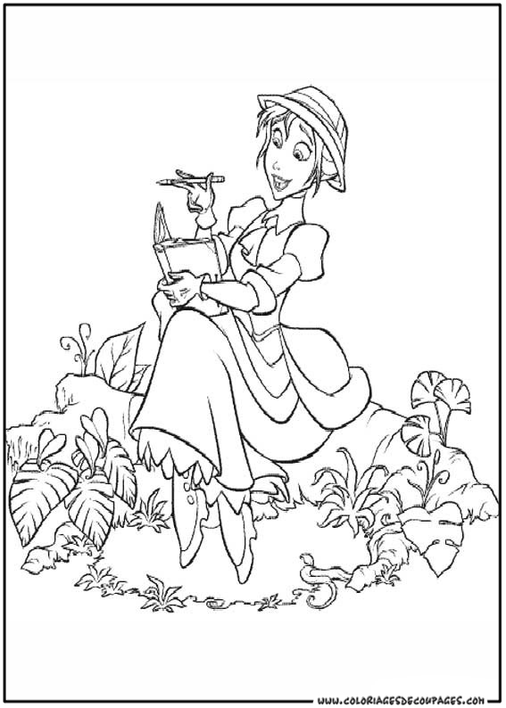 Coloring page: Tarzan (Animation Movies) #131318 - Free Printable Coloring Pages