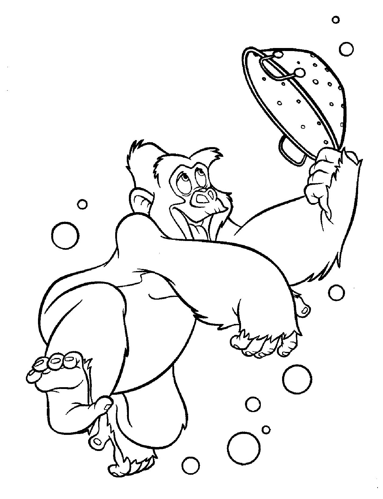 Coloring page: Tarzan (Animation Movies) #131320 - Free Printable Coloring Pages