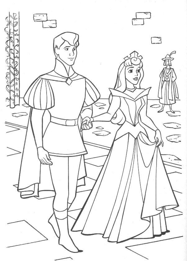 Coloring page: The Beauty and the Beast (Animation Movies) #130964 - Free Printable Coloring Pages