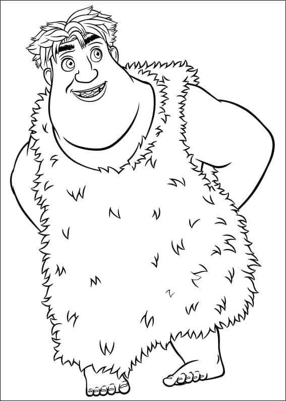 Coloring page: The Croods (Animation Movies) #205796 - Free Printable Coloring Pages