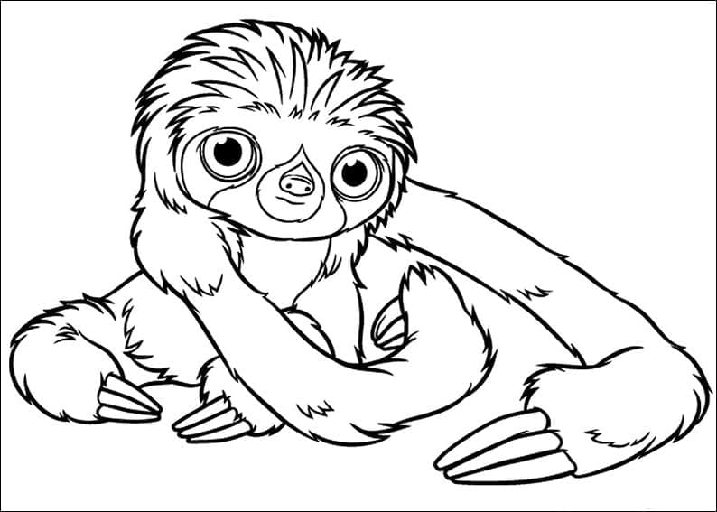 Free printable The Croods coloring page #205798 from Animation Movies collection