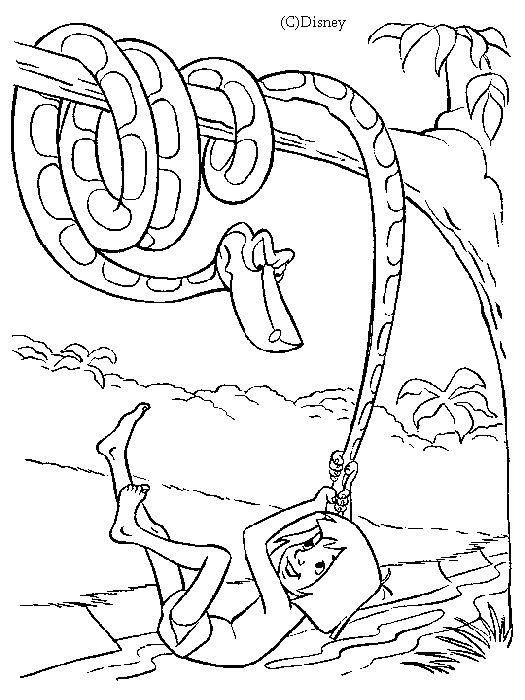 Coloring page: The Jungle Book (Animation Movies) #130056 - Free Printable Coloring Pages