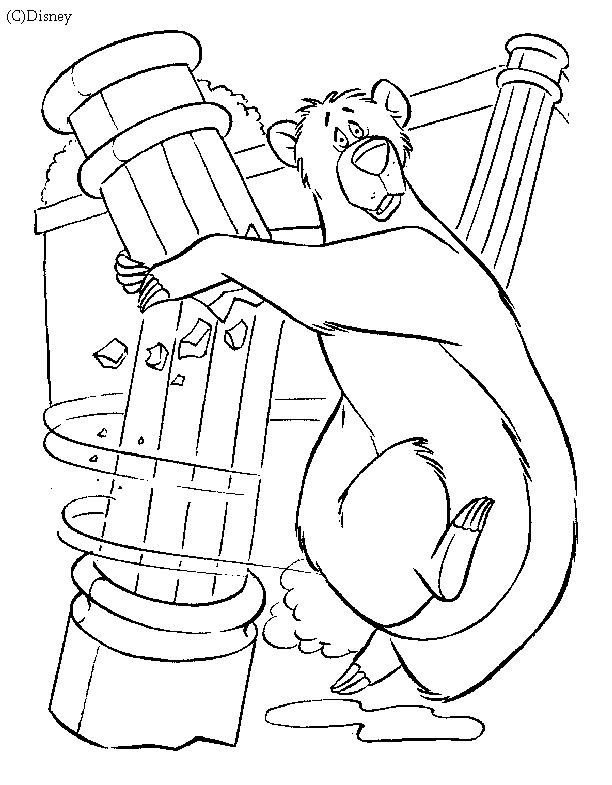Coloring page: The Jungle Book (Animation Movies) #130068 - Free Printable Coloring Pages