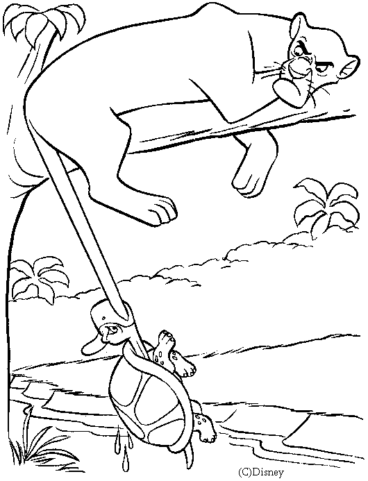 Coloring page: The Jungle Book (Animation Movies) #130077 - Free Printable Coloring Pages