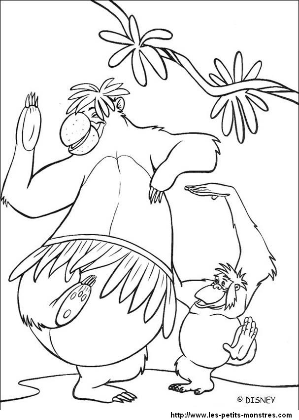 Coloring page: The Jungle Book (Animation Movies) #130089 - Free Printable Coloring Pages