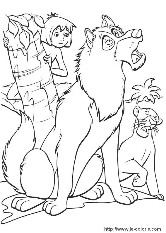 Coloring page: The Jungle Book (Animation Movies) #130098 - Free Printable Coloring Pages