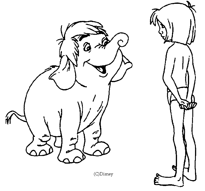 Coloring page: The Jungle Book (Animation Movies) #130102 - Free Printable Coloring Pages