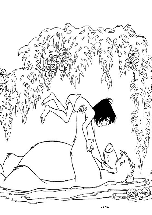Coloring page: The Jungle Book (Animation Movies) #130109 - Free Printable Coloring Pages