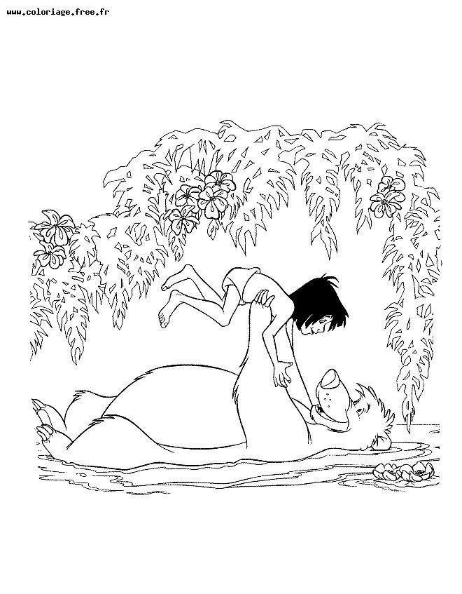 Coloring page: The Jungle Book (Animation Movies) #130112 - Free Printable Coloring Pages