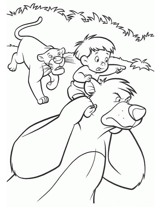 Coloring page: The Jungle Book (Animation Movies) #130114 - Free Printable Coloring Pages