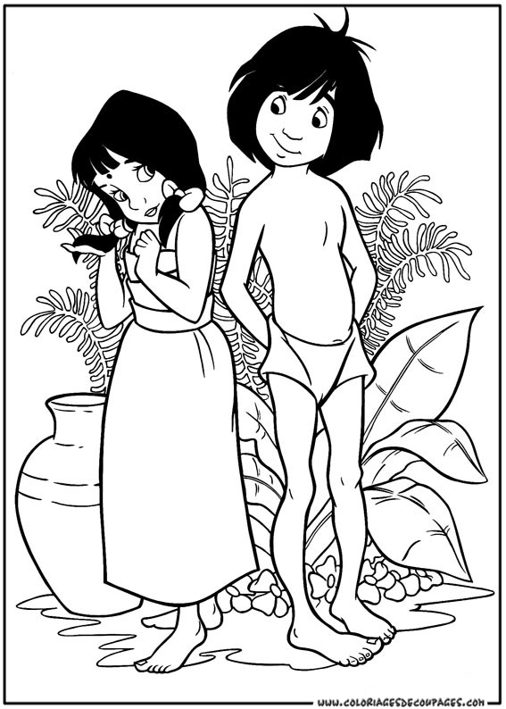 Coloring page: The Jungle Book (Animation Movies) #130116 - Free Printable Coloring Pages