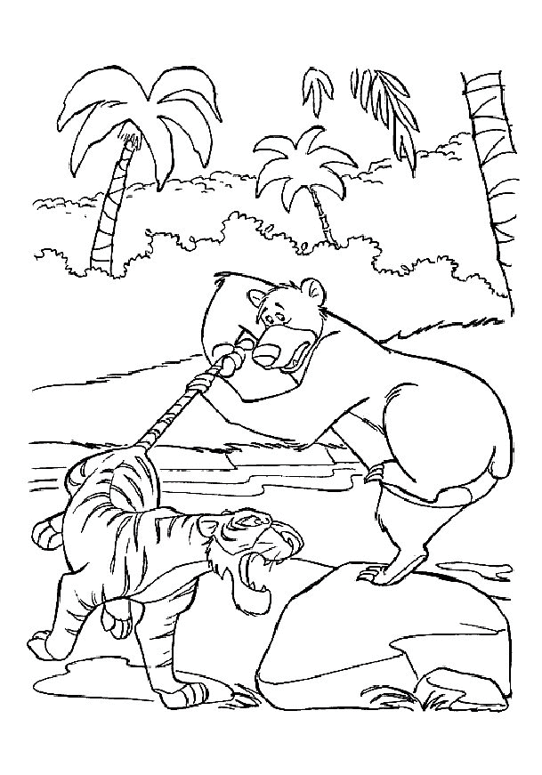 Coloring page: The Jungle Book (Animation Movies) #130117 - Free Printable Coloring Pages