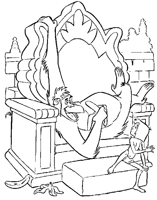Coloring page: The Jungle Book (Animation Movies) #130125 - Free Printable Coloring Pages