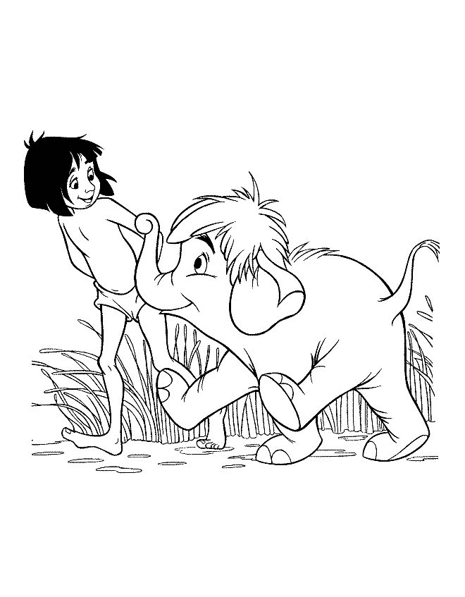 Coloring page: The Jungle Book (Animation Movies) #130126 - Free Printable Coloring Pages