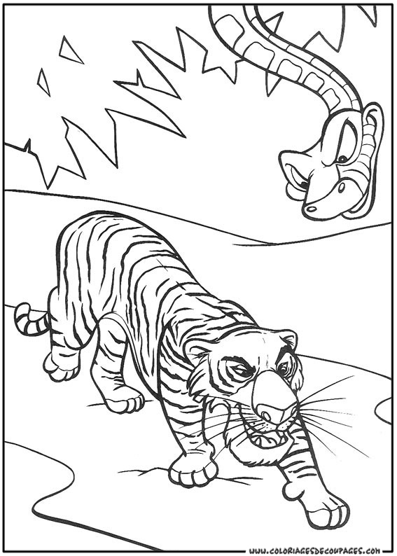 Coloring page: The Jungle Book (Animation Movies) #130146 - Free Printable Coloring Pages