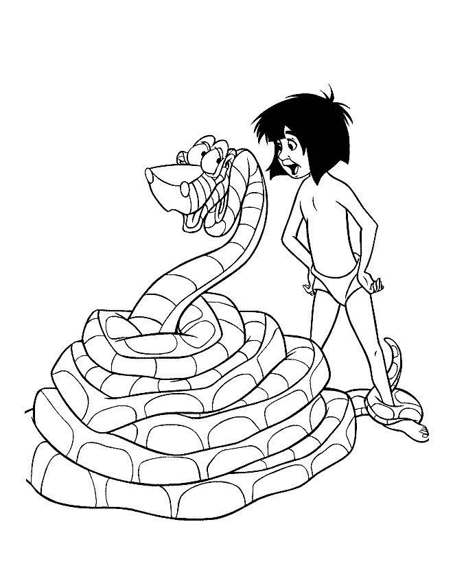 Coloring page: The Jungle Book (Animation Movies) #130149 - Free Printable Coloring Pages