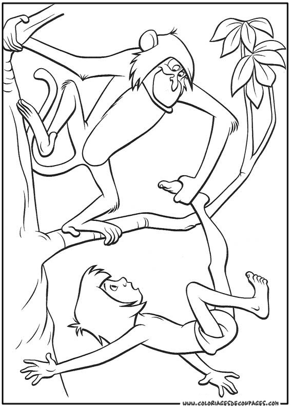 Coloring page: The Jungle Book (Animation Movies) #130156 - Free Printable Coloring Pages