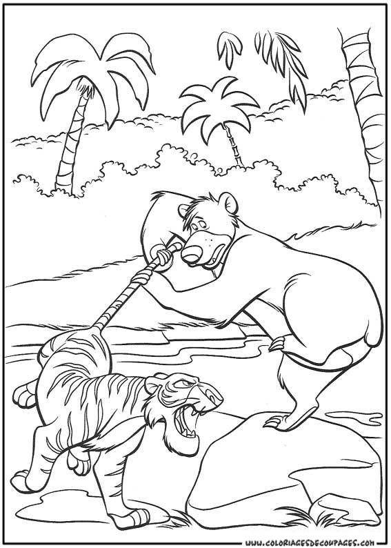 Coloring page: The Jungle Book (Animation Movies) #130157 - Free Printable Coloring Pages