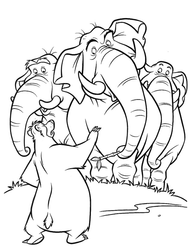 Coloring page: The Jungle Book (Animation Movies) #130161 - Free Printable Coloring Pages