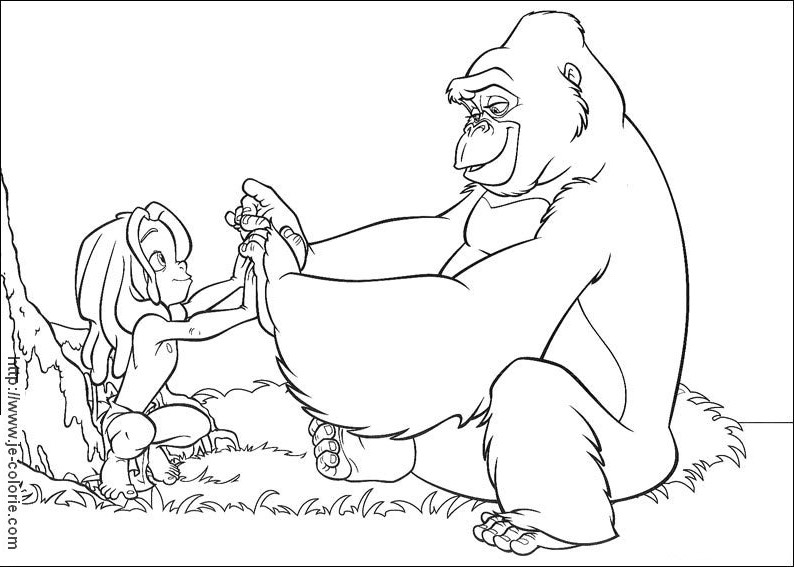 Coloring page: The Jungle Book (Animation Movies) #130164 - Free Printable Coloring Pages