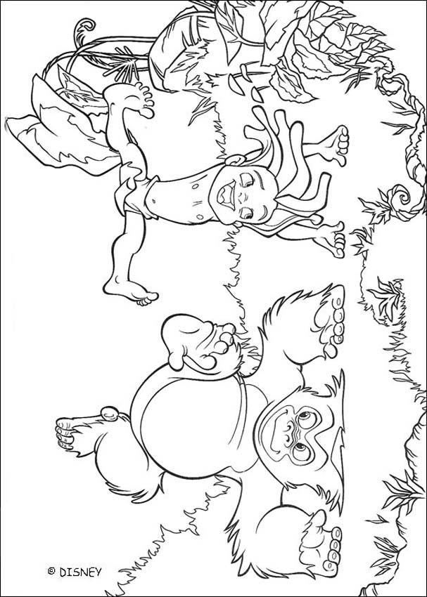 Coloring page: The Jungle Book (Animation Movies) #130170 - Free Printable Coloring Pages