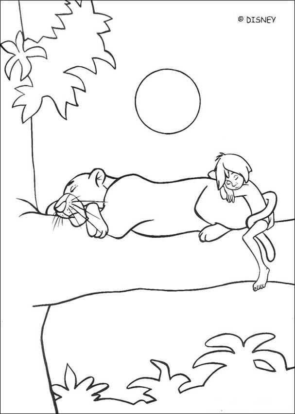 Coloring page: The Jungle Book (Animation Movies) #130172 - Free Printable Coloring Pages