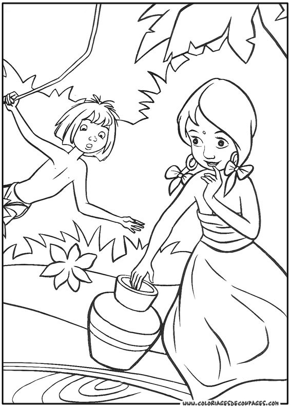 Coloring page: The Jungle Book (Animation Movies) #130174 - Free Printable Coloring Pages