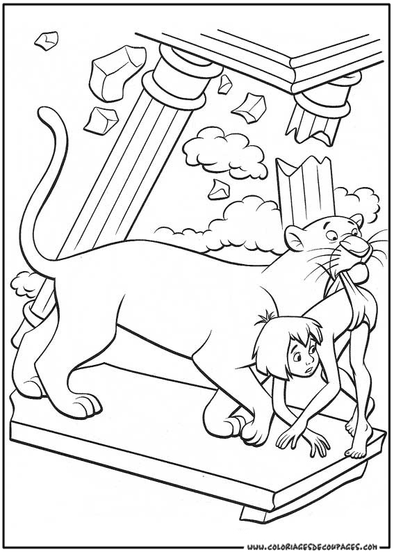 Coloring page: The Jungle Book (Animation Movies) #130180 - Free Printable Coloring Pages