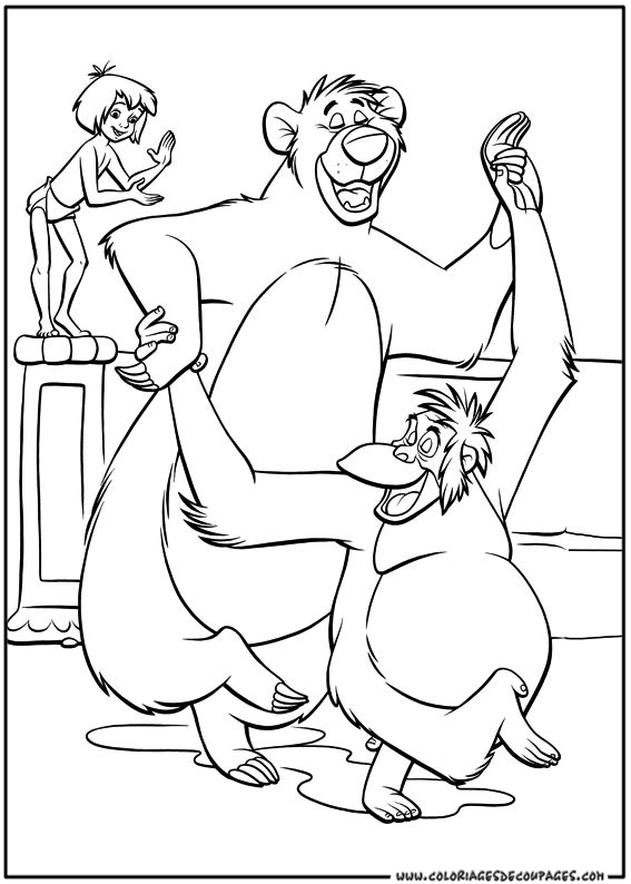 Coloring page: The Jungle Book (Animation Movies) #130189 - Free Printable Coloring Pages