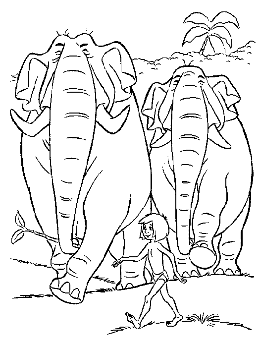 Coloring page: The Jungle Book (Animation Movies) #130194 - Free Printable Coloring Pages