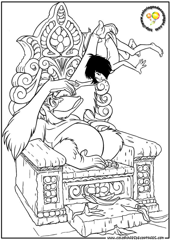 Coloring page: The Jungle Book (Animation Movies) #130199 - Free Printable Coloring Pages