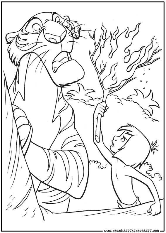 Coloring page: The Jungle Book (Animation Movies) #130209 - Free Printable Coloring Pages