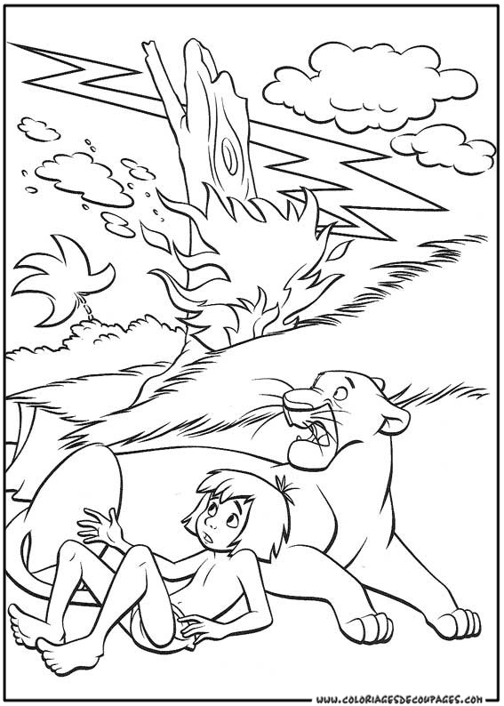 Coloring page: The Jungle Book (Animation Movies) #130213 - Free Printable Coloring Pages