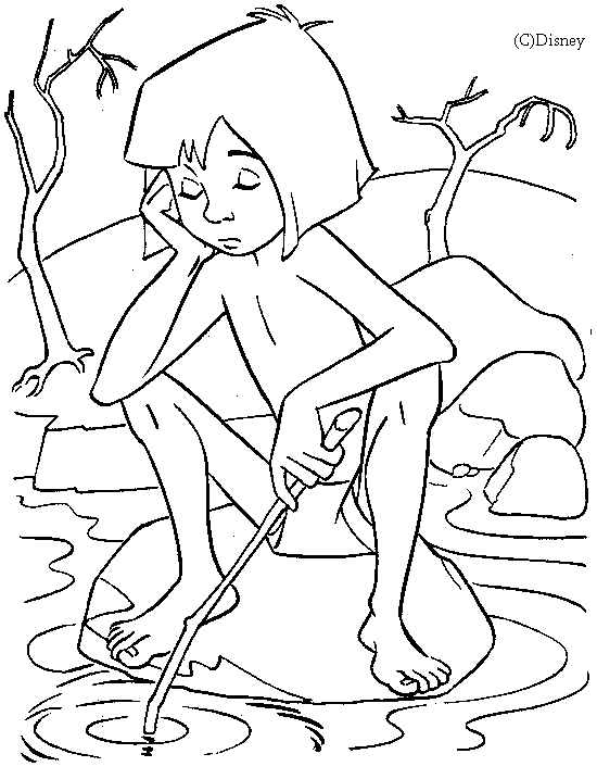 Coloring page: The Jungle Book (Animation Movies) #130215 - Free Printable Coloring Pages