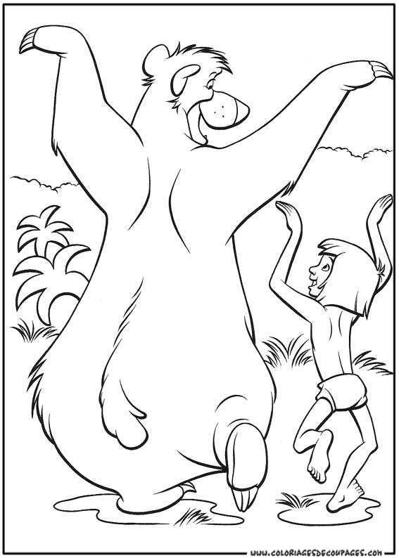 Drawing The Jungle Book #130222 (Animation Movies) – Printable coloring  pages