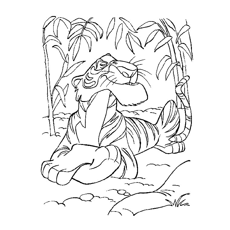 Coloring page: The Jungle Book (Animation Movies) #130241 - Free Printable Coloring Pages