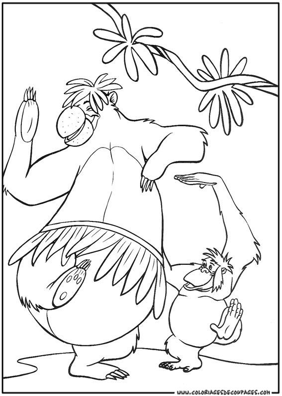 Coloring page: The Jungle Book (Animation Movies) #130255 - Free Printable Coloring Pages